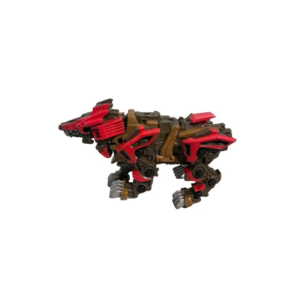 Tomy Hasbro Zoids Liger Zero X Red Action Figure 2002 *Missing Parts* Incomplete